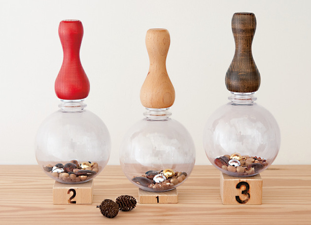 木製コップと魔法瓶の水筒「Bottle」 - MokuNeji × SUS gallery