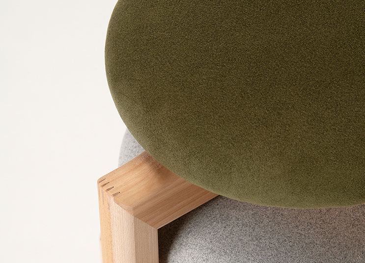 気がきくスツール 「マッシュルームスツール」送料無料 - 匠工芸