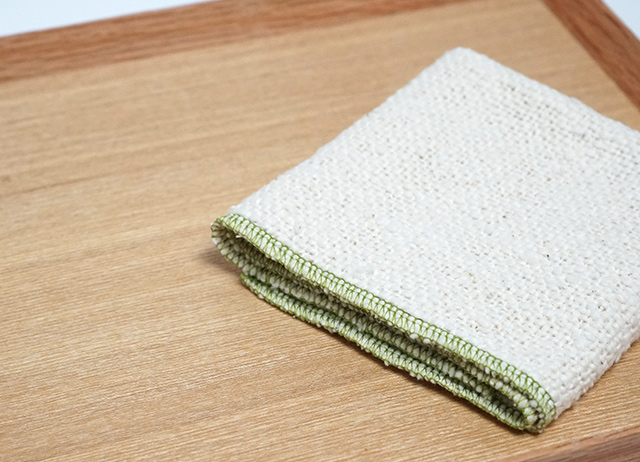 ガラ紡のふきん キッチンクロス - nicori