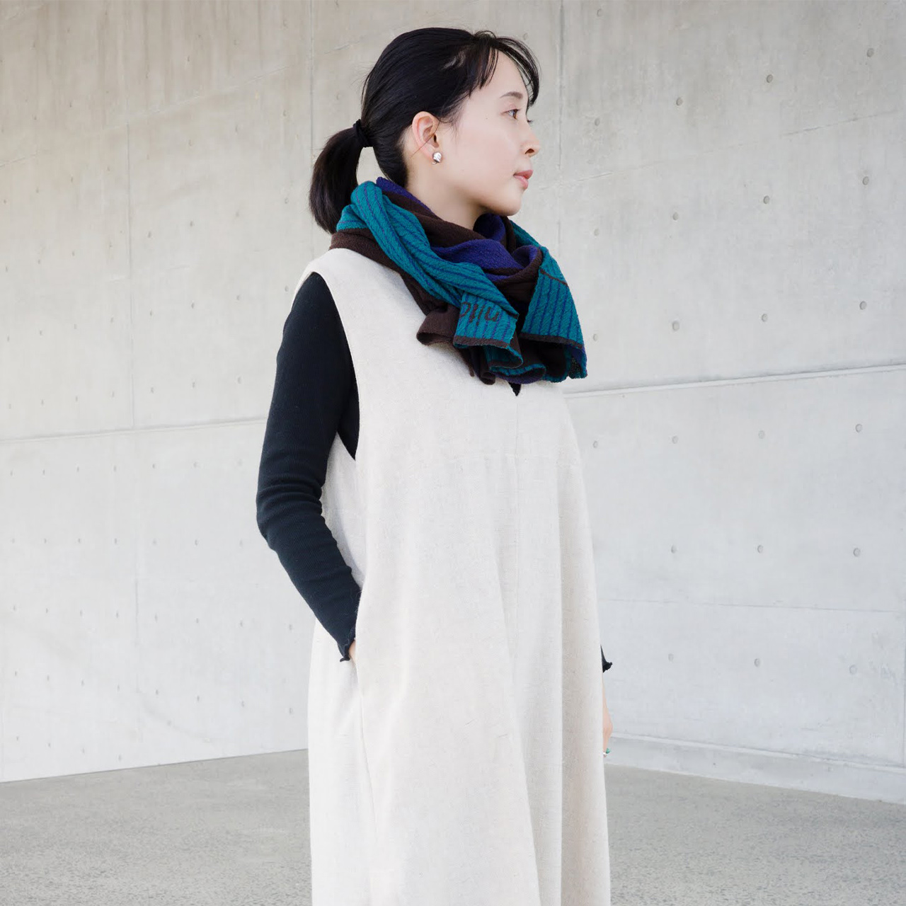 気軽に使える、上質なウールのスヌード | sora - nitorito