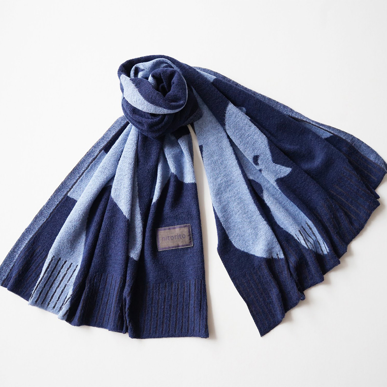 軽くて肌触りの良い 米沢のストール | tori -nitorito