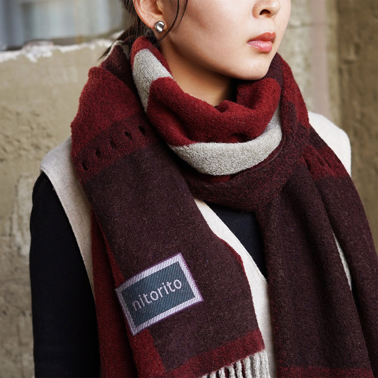 SALE‼️HERMES 花柄ストールあやめ菖蒲柄 紫・緑 ヴィンテージ　タグなし SALE‼️HERMES 花柄ストールあやめ菖蒲柄 紫・緑 ヴィンテージ