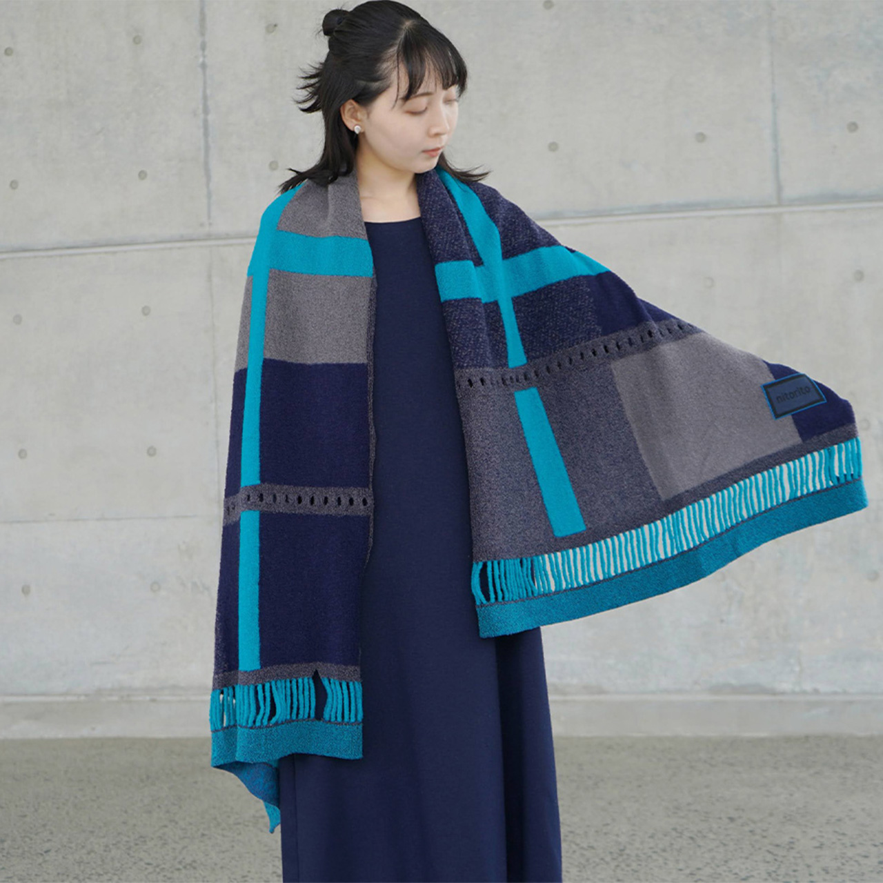 切って使える 上質なストール | wadachi - nitorito