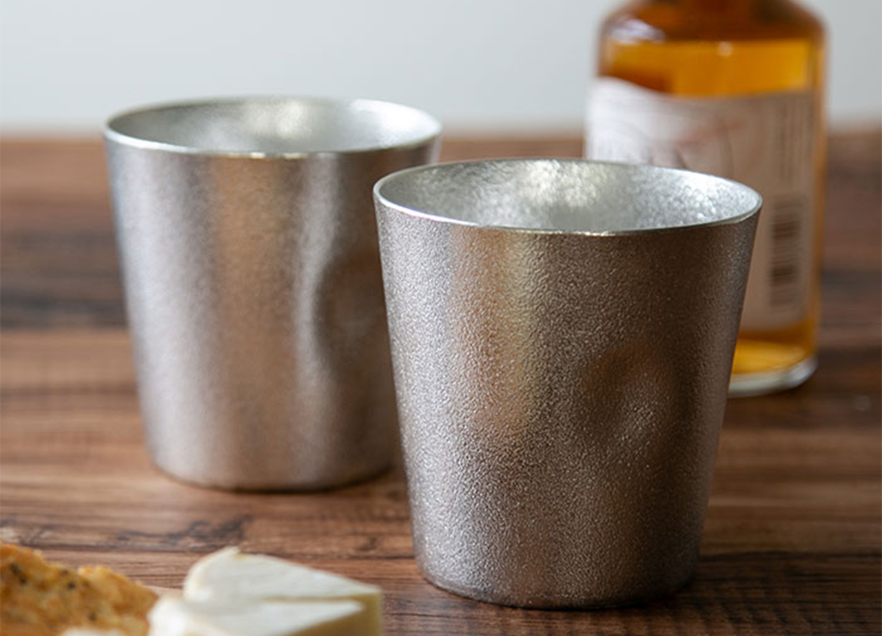 ギフトセット】 NAJIMIタンブラー ペアセット - 能作