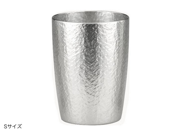 錫製のタンブラー ベルク 名入れ可 桐箱入り - 大阪錫器