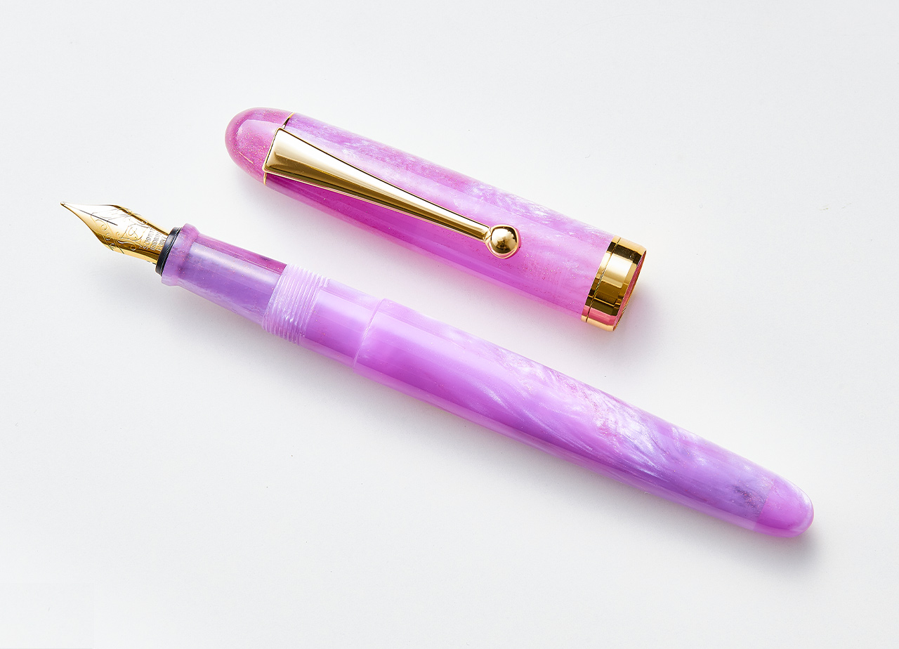 数量限定 藤紫］アクリル万年筆 - 大西製作所