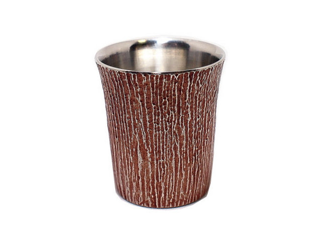 錫製のぐい呑み 桐箱入り 送料無料 - 大阪錫器