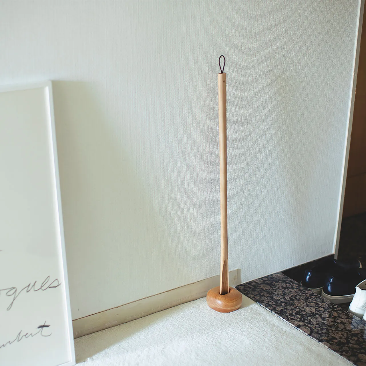 削り出しで作る 靴べら&スタンド | Comfy shoehorn - ササキ工芸