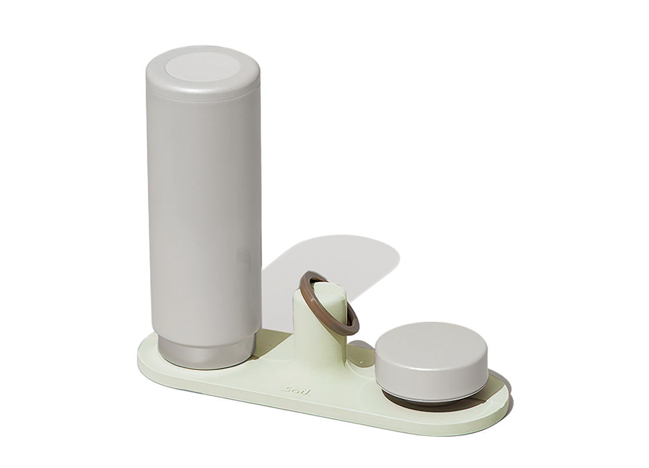 珪藻土のドライングボード  for 水筒（ボトル） - soil -