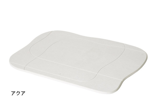soil 『珪藻土のバスマット』 ライト/ウェーブ/アクア