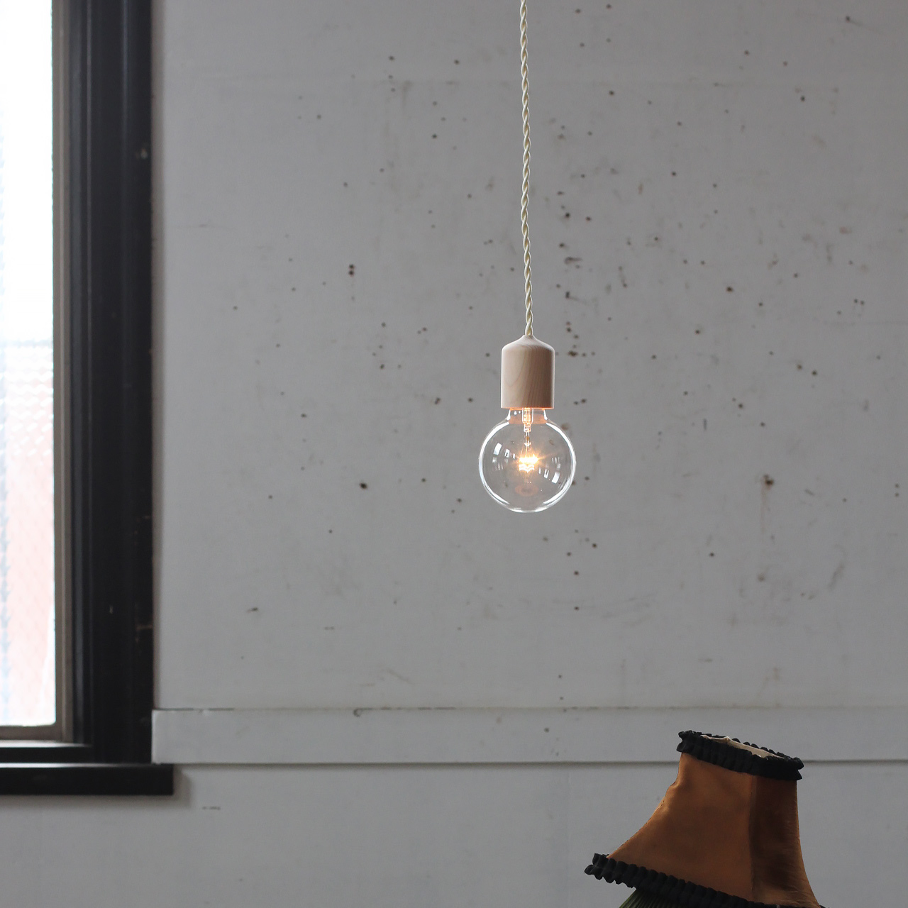 照明　KRANK ソケットランプ ソケットランプ 陶器 | LT-PD004-01-G035 | ペンダント・シーリング