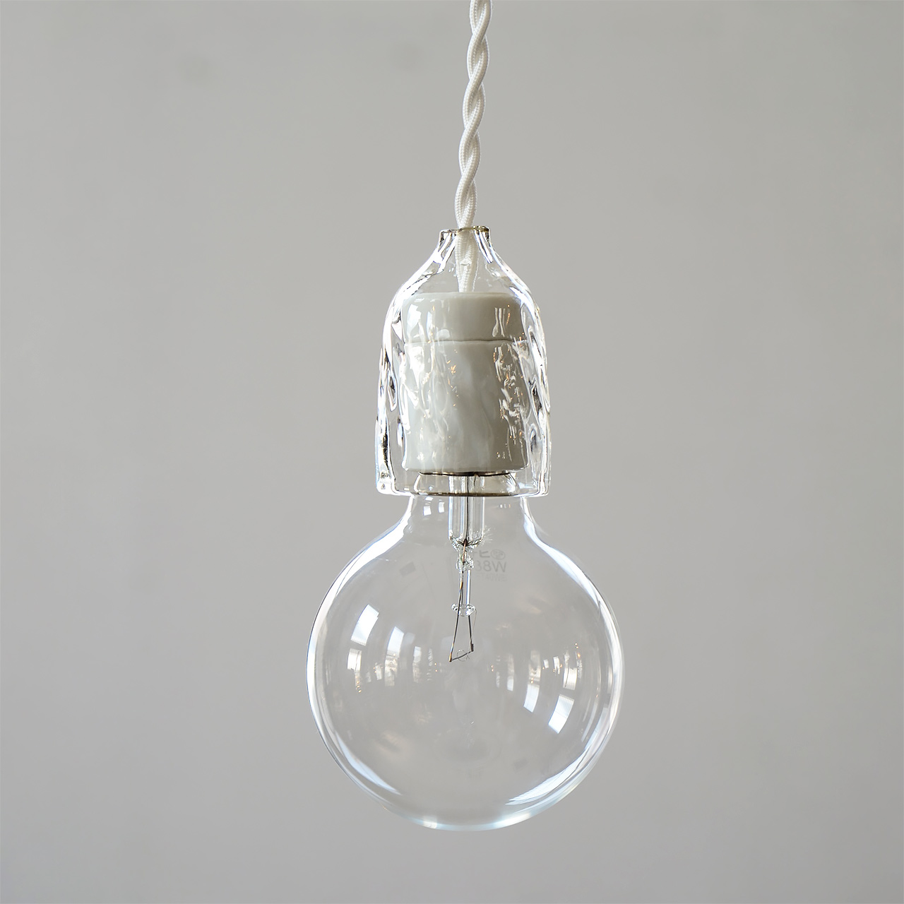 ソケットランプ 硝子