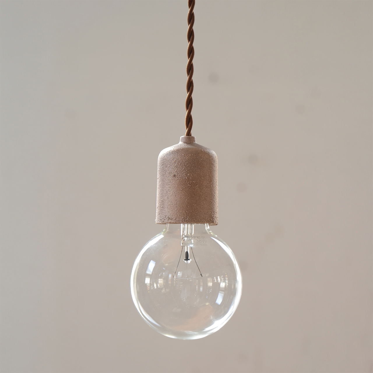 ソケットランプ 青銅