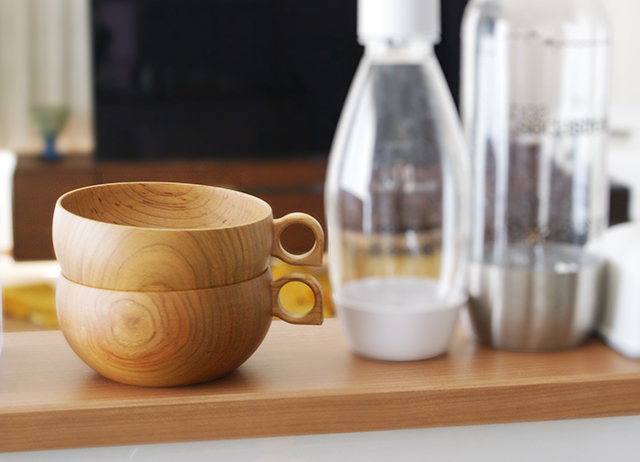 新品　さくらマグボウル　薗部産業　マグカップ　2点 ①② 手で包み込みたくなる、桜のマグボウル -薗部産業