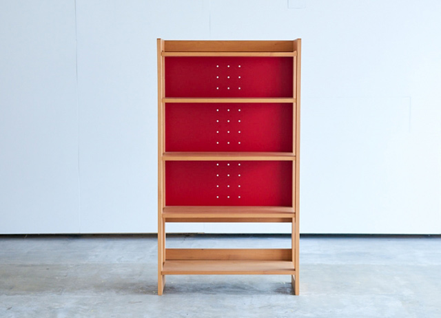 無垢材の学習机用ラック | MUCMOC - 杉工場