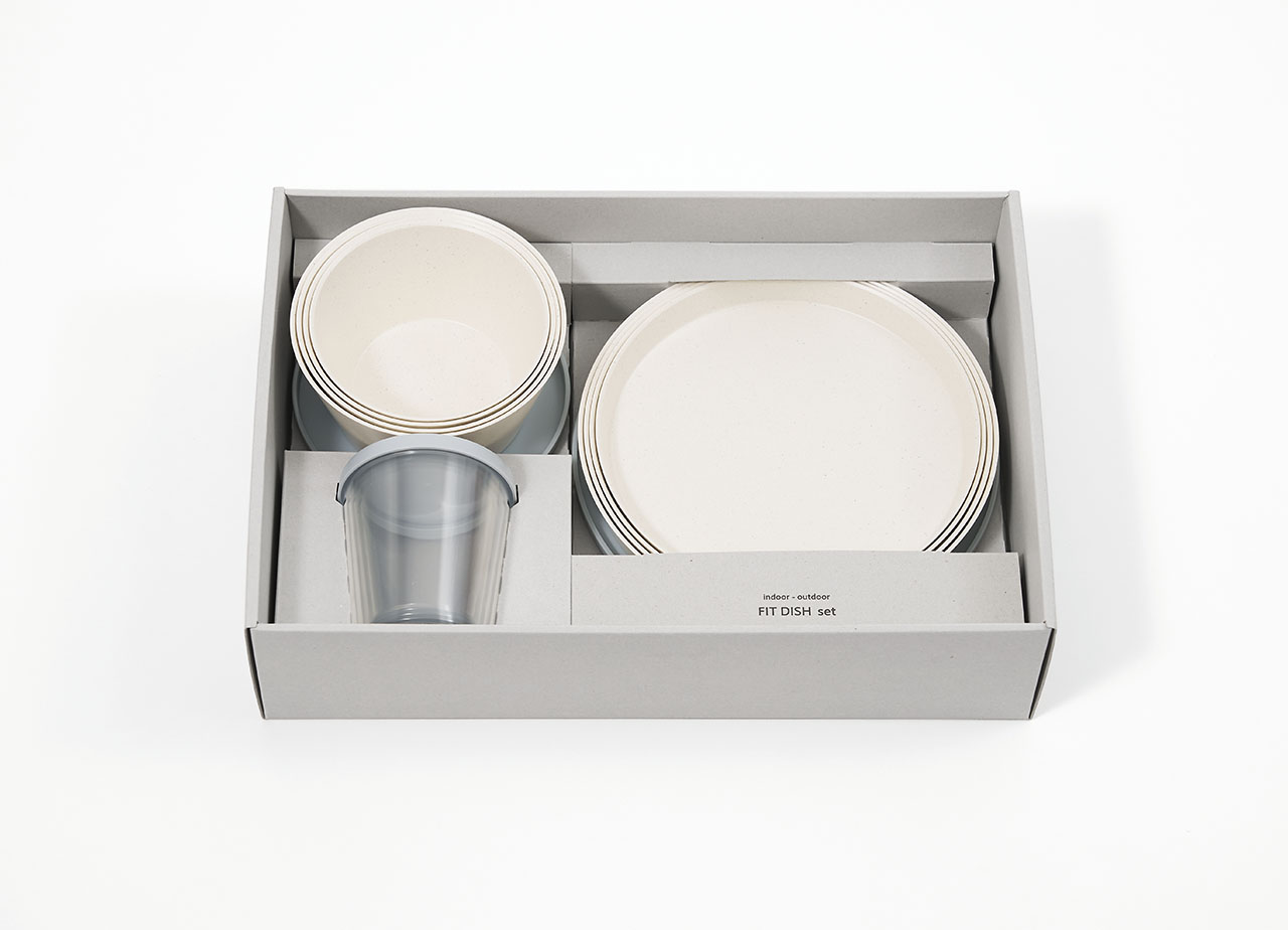 DISH// だし！　4巻セット 割れない、レンジ対応の応量器 | フィットディッシュセット - tak. -