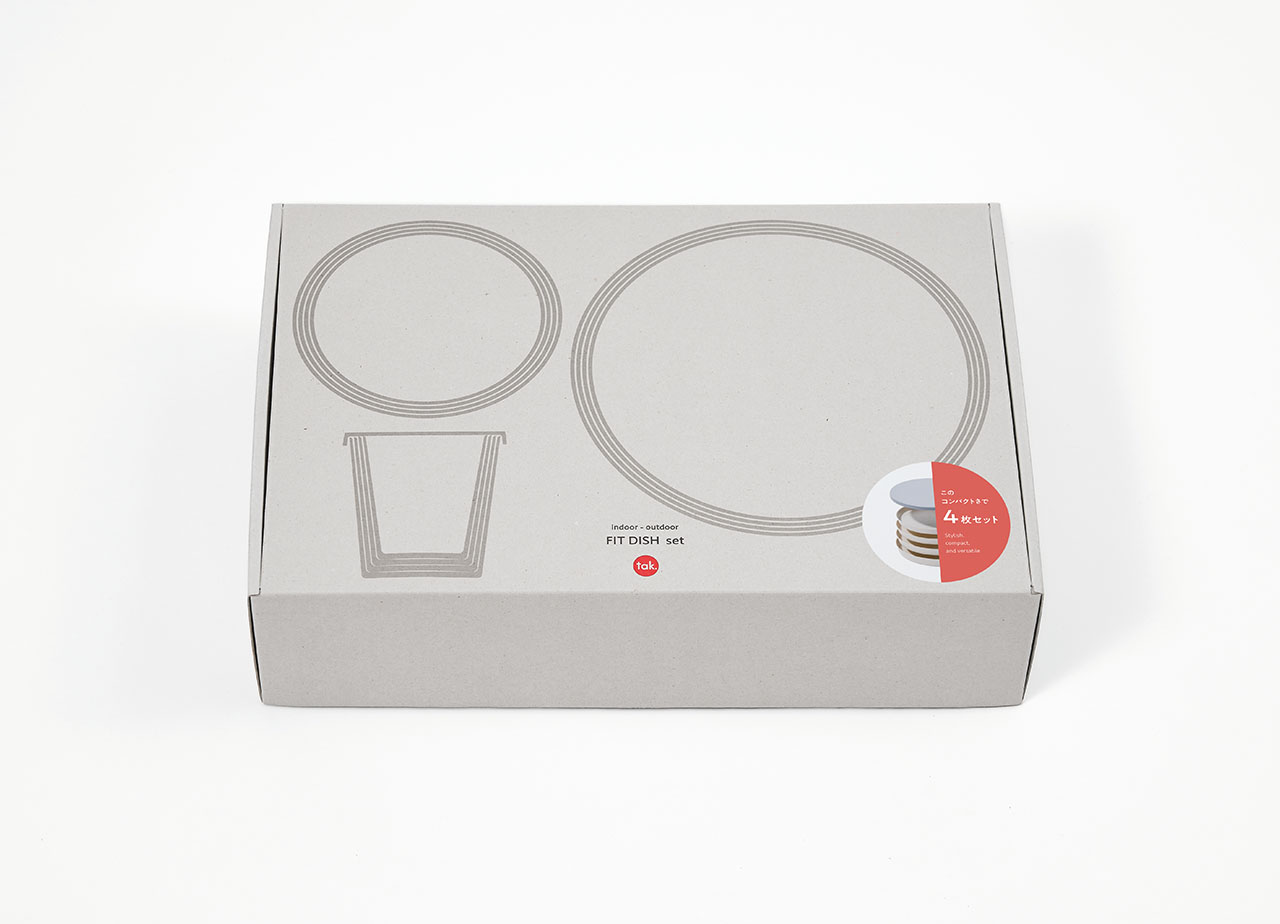 割れない、レンジ対応の応量器 | フィットディッシュセット - tak. -