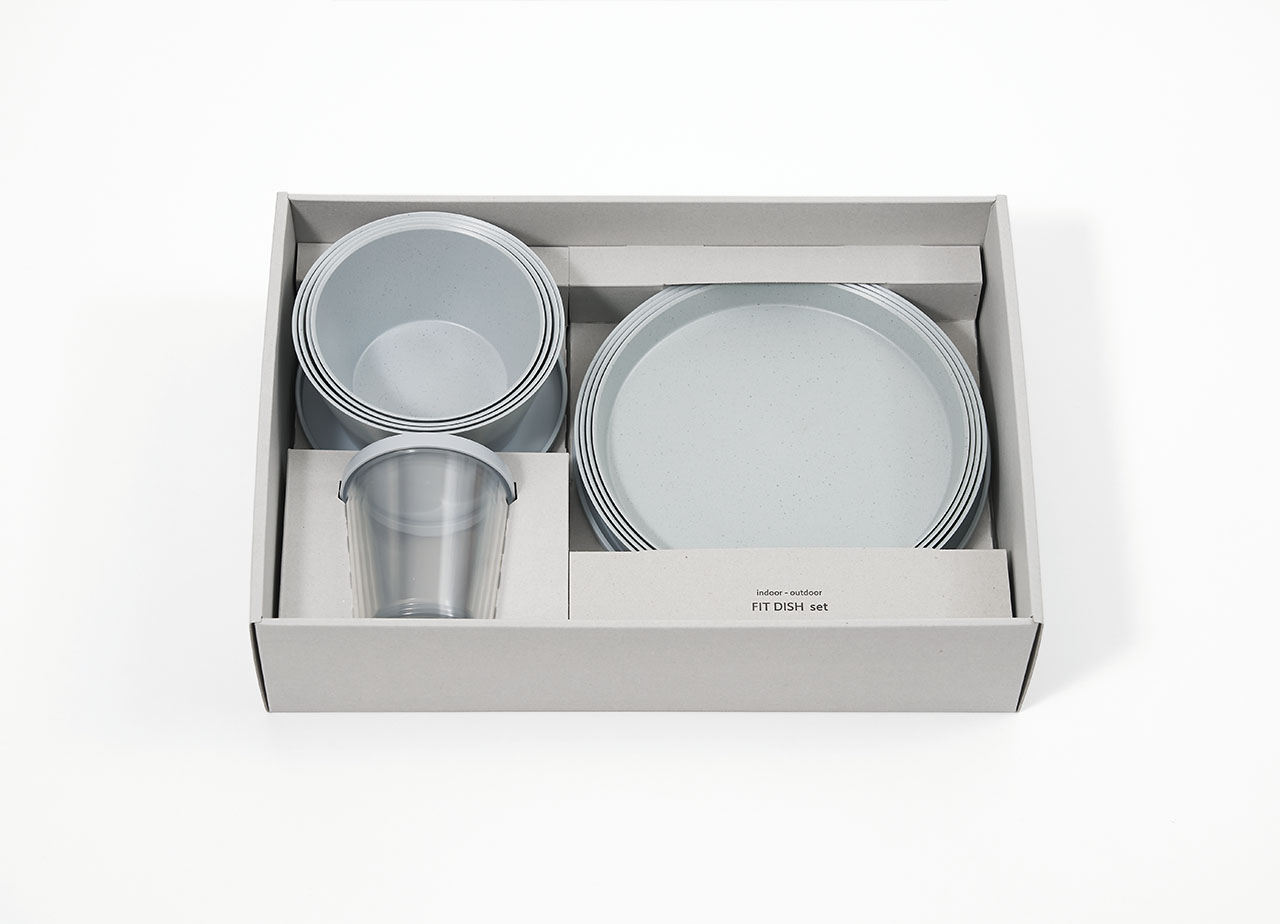 割れない、レンジ対応の応量器 | フィットディッシュセット - tak. -