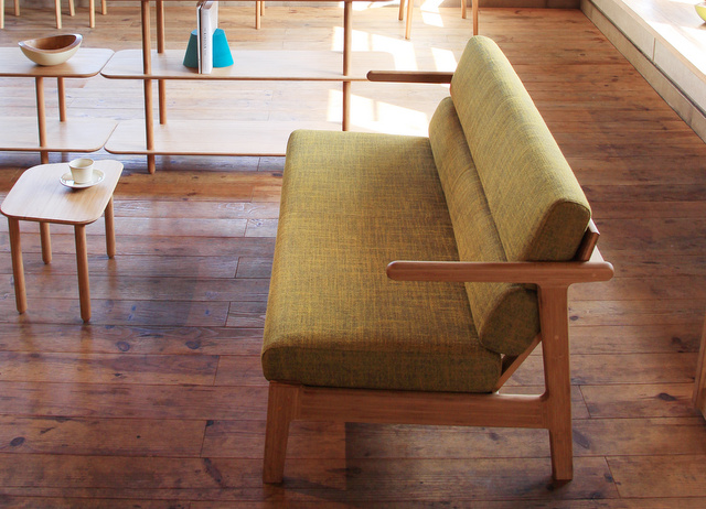 【TEORI】ブランチソファ（送料込み） 2人用の出入りしやすいソファ ブランチソファ -テオリ（TEORI）