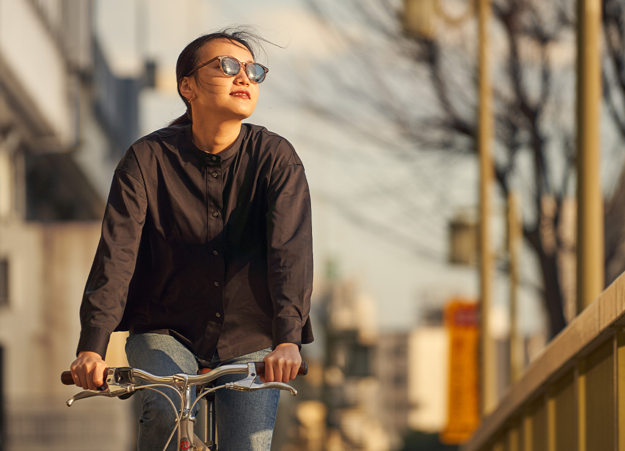 日本人のためのサングラス | tokyobikeコラボモデル FLAT/ARCH  - tesio -