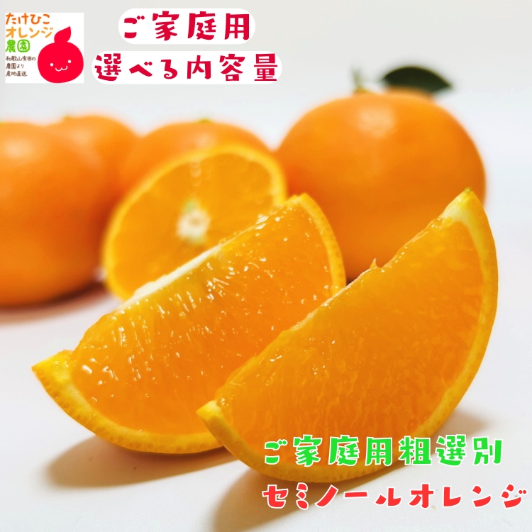 粗選別セミノールオレンジ