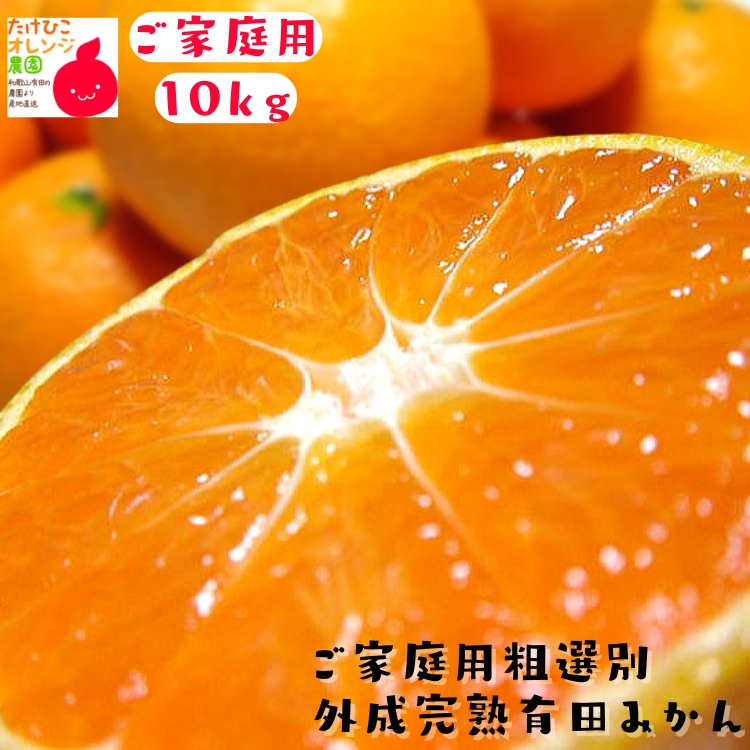 外成完熟有田みかん産地直送販売所 【お試し】【送料無料】【訳あり