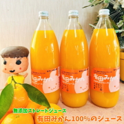 有田みかん100％のジュース