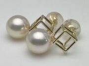 k18あこや真珠ピアス【6.5ｍｍ】ewv-2001 【花珠級】【激安】【送料無料】（真珠ピアス デザインピアス あこや真珠 和珠 本真珠 18金 パール）
