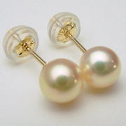 【新品・百貨店商品／総本店】1913天女級から花珠級WGアコヤ真珠ピアス最強珠 新品・百貨店商品／総本店】1913天女級から花珠級WGアコヤ真珠ピアス