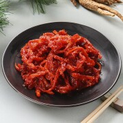 【自家製おかず】ジンミさきイカ炒め200ｇ　＼イカの甘みと韓国市場の秘伝のヤンニョムがとても美味しい／