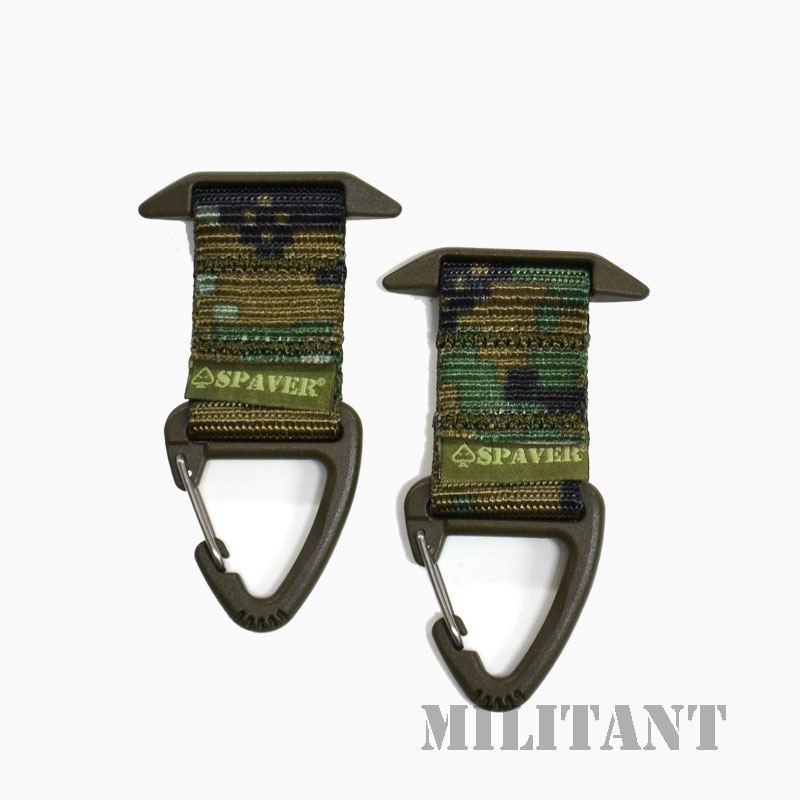 モールイージータクティカルリンカー　迷彩 (2個セット) Molle Easy Tac Linker