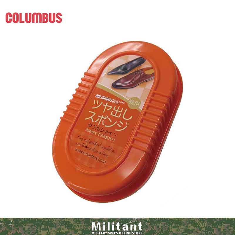 コロンブス　ツヤ出しスポンジ