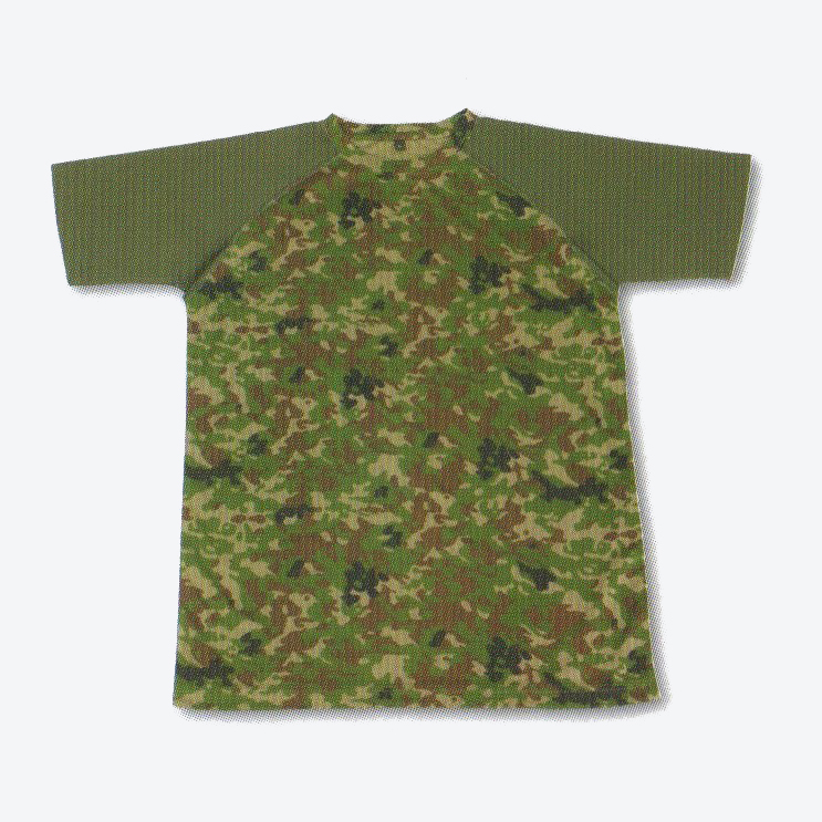春到来　在庫整理セール　白金ナノ迷彩/ＯＤツートンＴシャツ