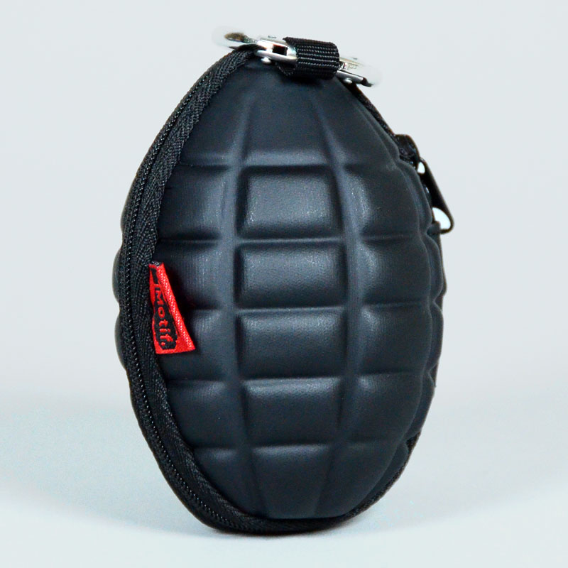 手榴弾型　キー&コインケース　ブラック