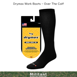 Drymax（ドライマックス）ミリタリーライン　Work Boots - Over The Calf