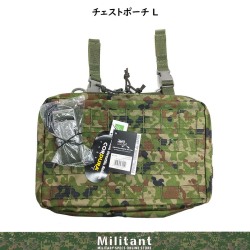 戦人　コーデュラナイロン製　チェストポーチL