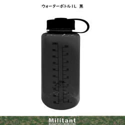 ウォーターボトル１Ｌ　ＢＫ