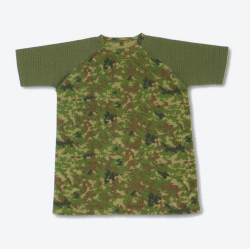 春到来　在庫整理セール　白金ナノ迷彩/ＯＤツートンＴシャツ