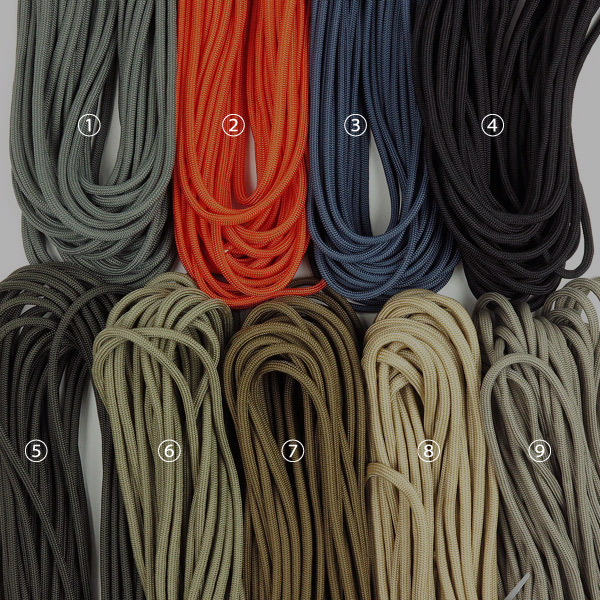 550 Paracord Type III 550 Cord 各色（15m）