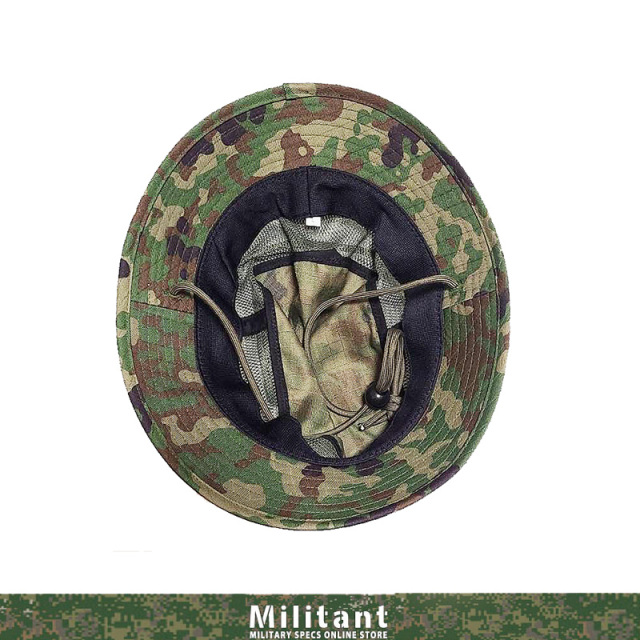 射撃ハットサイドメッシュ ブッシュハット