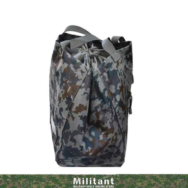 航空デジタル迷彩 洗面器バッグ