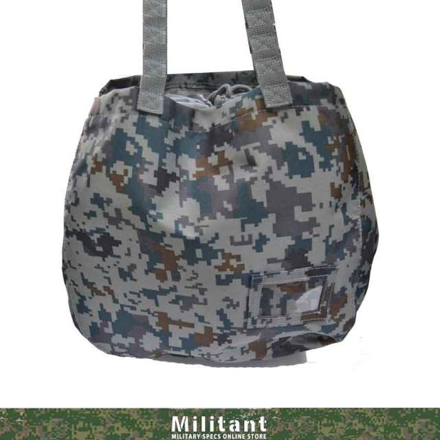 航空デジタル迷彩 洗面器バッグ