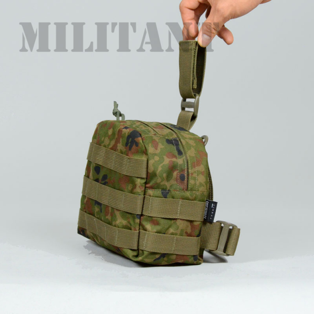 マルチカムレッグポーチ&帽子、ポーチセット 2WAY レッグポーチ CORDURA