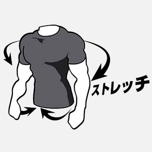 パワーシャツ迷彩 半袖