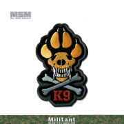 MILSPEC MONKEYパッチ　K9　（刺繍） 　FullColor