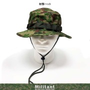 射撃ハット　陸自迷彩　スナイパーハット　難燃　 IR対応（対赤外線） VCリップストップ生地