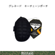 ＣＯＮＤＯＲ コンドル グレネード　キーチェーンポーチ　黒
