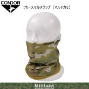 CONDOR(コンドル) タクティカルギア フリースマルチラップ マルチカム