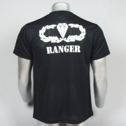 吸汗・速乾　ＲＡＮGER　Ｔシャツ 黒