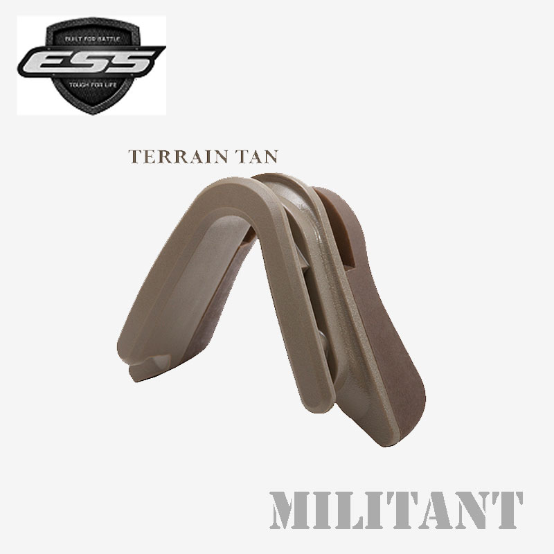 ESS アジアンフィットノーズクリップ(Ｍｉｄｄｌｅ)タン-terrain tan-